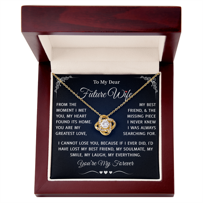 To My Future Wife Necklace - Best Engagement Gifts