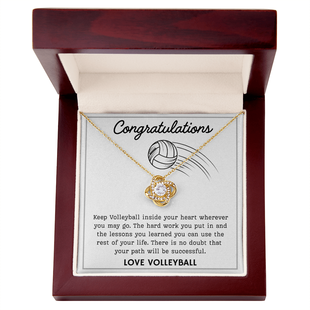 Thank You Volleyball Necklace Gift from Coach Girl Christmas Gifts