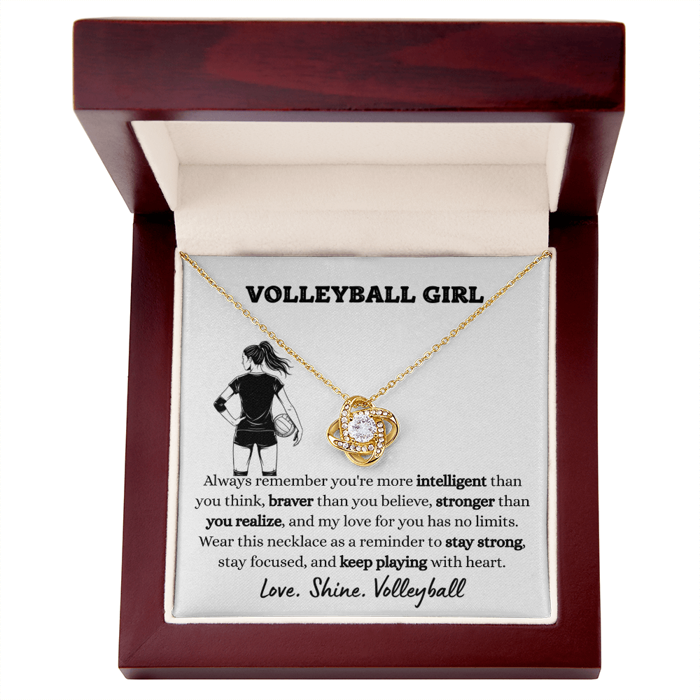 Volleyball Birthday Gift Necklace for Her Sports  Spirit Jewelry