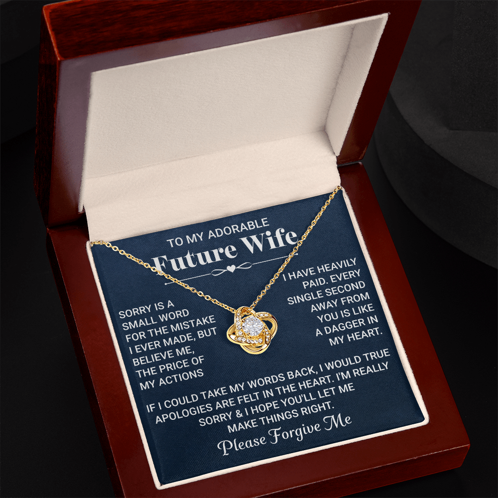 To My Future Wife Necklace - Necklaces For Girlfriend