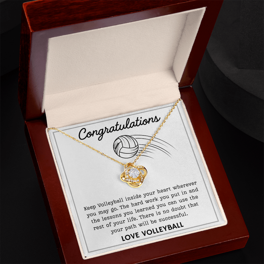 Thank You Volleyball Necklace Gift from Coach Girl Christmas Gifts