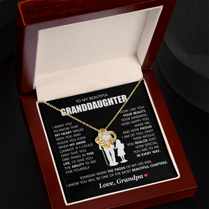 Granddaughter Necklace, Granddaughter Gifts from Grandma