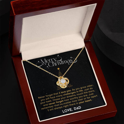 To My Daughter Necklace, Christmas Gifts for Her