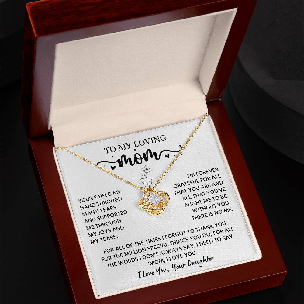 Necklace For Mom from Son, When Your Mom Wears It, She shines brighter