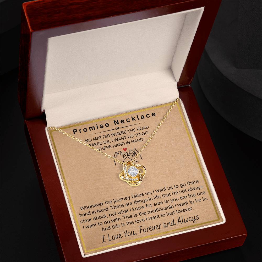 Promise Necklace For My Wife, Promise Necklaces Gift For Soulmate