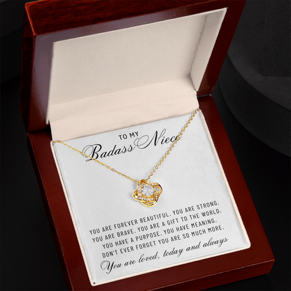 Aunt Niece Necklace, Birthday Gifts for Niece