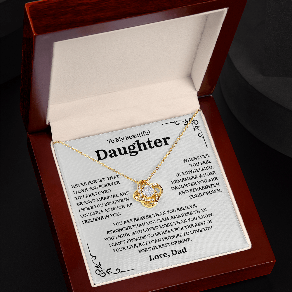 Gift For Daughter from Dad - Valentines Day Gift For Daughter