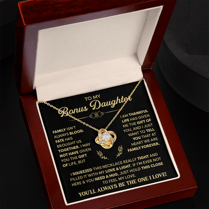 Bonus Daughter Gifts from Stepdad, Her beauty glows effortlessly with this necklace