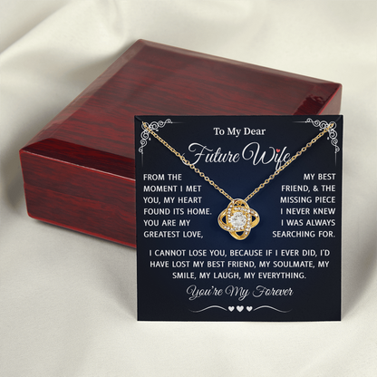 To My Future Wife Necklace - Best Engagement Gifts
