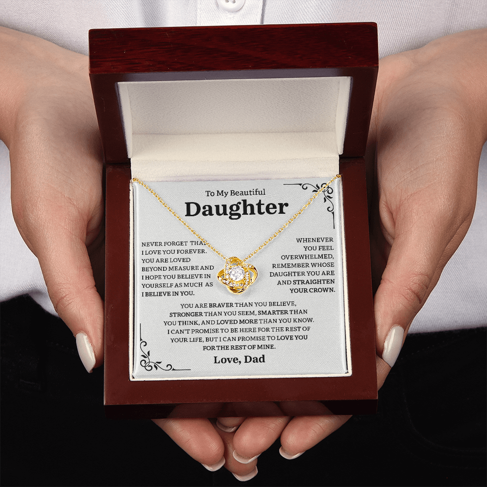 Gift For Daughter from Dad - Valentines Day Gift For Daughter