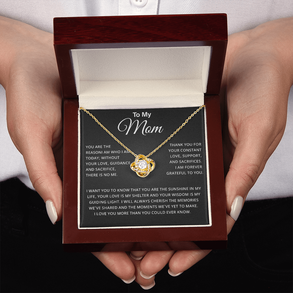 To My Mom Love & Gratitude Gift, Thank You for Making Me Who I Am