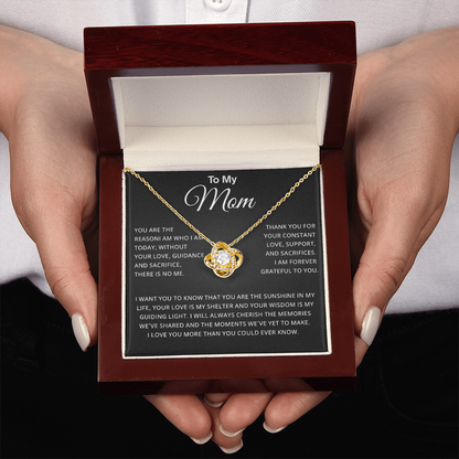 To My Mom Love & Gratitude Gift, Thank You for Making Me Who I Am