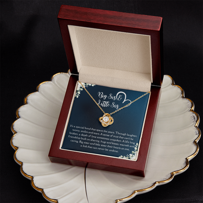 Sister Necklace Gifts From Brother, Birthday Gifts For Sister