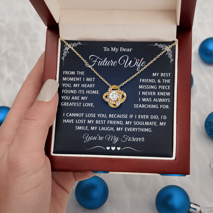 To My Future Wife Necklace - Best Engagement Gifts