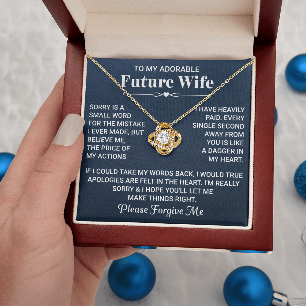 To My Future Wife Necklace - Necklaces For Girlfriend