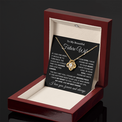 To My Future Wife Necklace, Valentines Day Gifts for Her