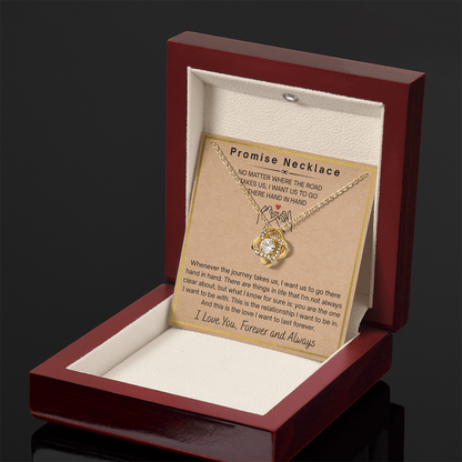 Promise Necklace For My Wife, Promise Necklaces Gift For Soulmate