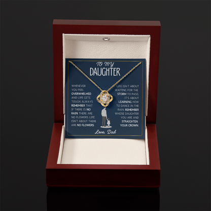 Mother Daughter Necklace, She shines without even trying in this piece