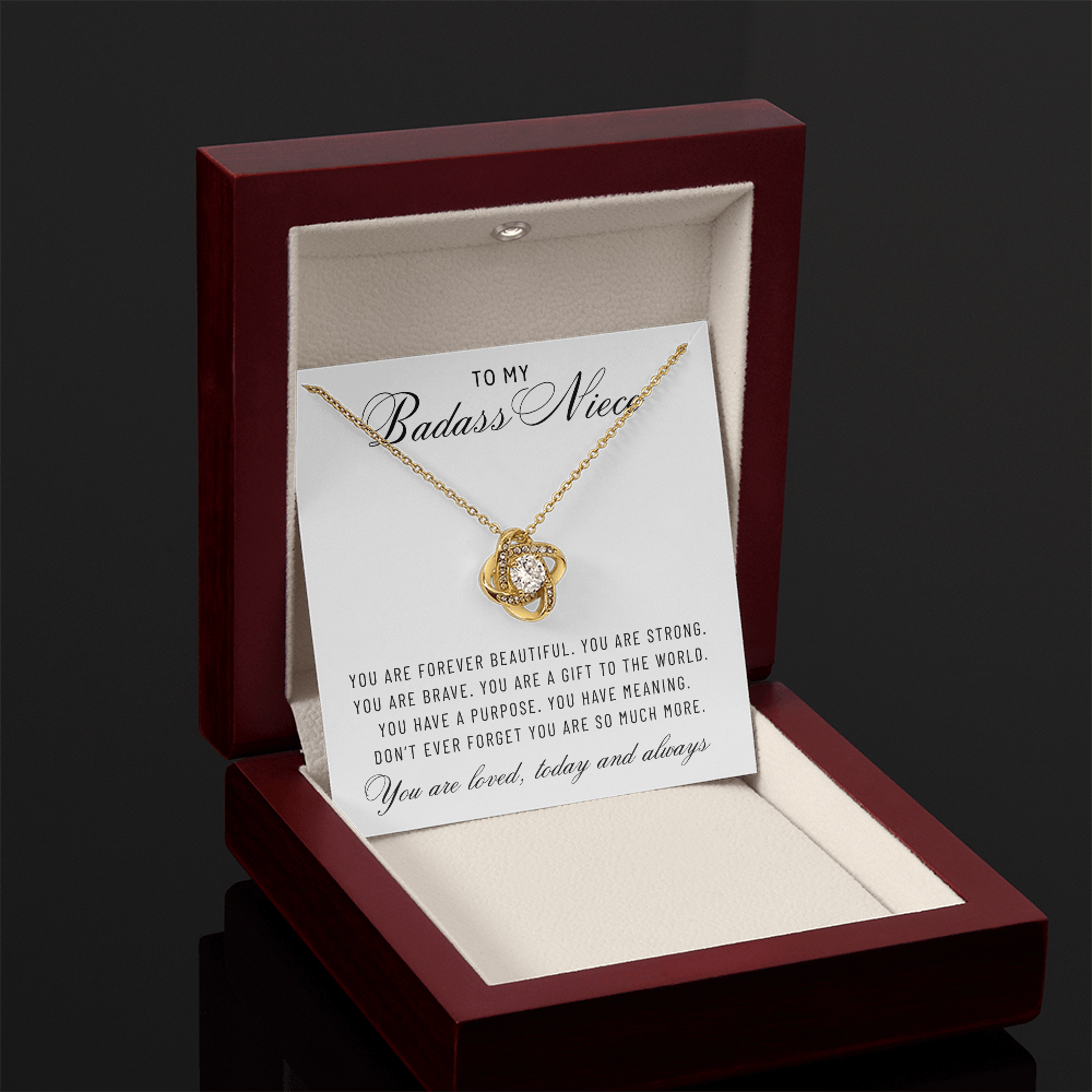 Aunt Niece Necklace, Birthday Gifts for Niece