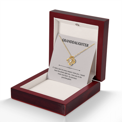 Grandma and Granddaughter Necklace, Necklaces for Granddaughters