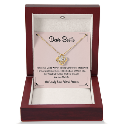 Best Friend Love Necklaces Women's Gifts With Pendant