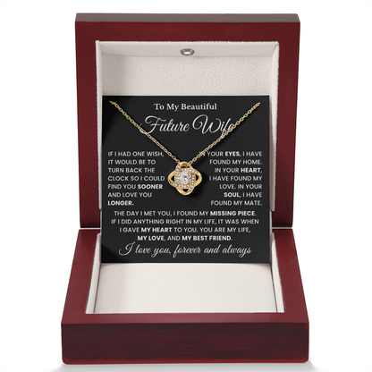 To My Future Wife Necklace, Valentines Day Gifts for Her