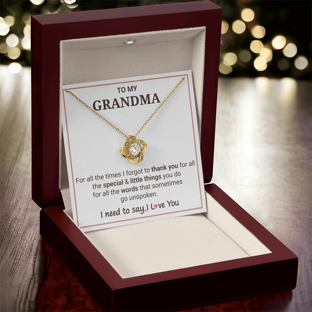 Necklace For Grandma - Best Gifts For Grandma, Gift For Nana