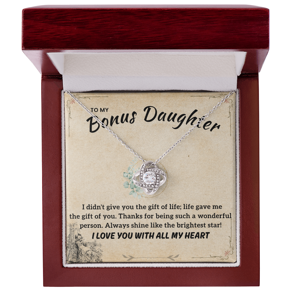 Jewelry Gifts for Stepdaughter at Wedding, Necklaces for Stepdaughter From Stepdad