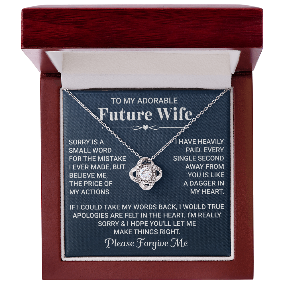 To My Future Wife Necklace - Necklaces For Girlfriend