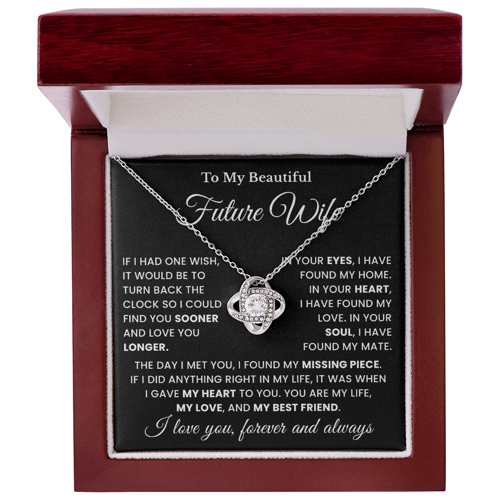 To My Future Wife Necklace, Valentines Day Gifts for Her
