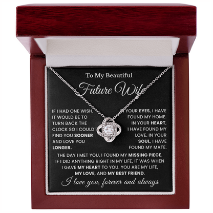 To My Future Wife Necklace, Valentines Day Gifts for Her