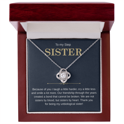 Necklace for Bonus Sister, A Necklace That Brings Light to Every Moment