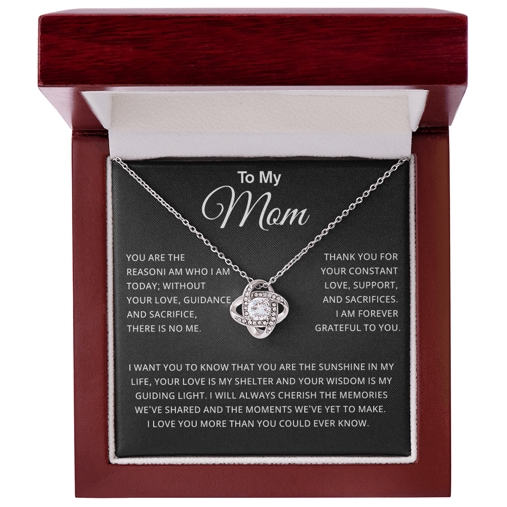 To My Mom Love & Gratitude Gift, Thank You for Making Me Who I Am