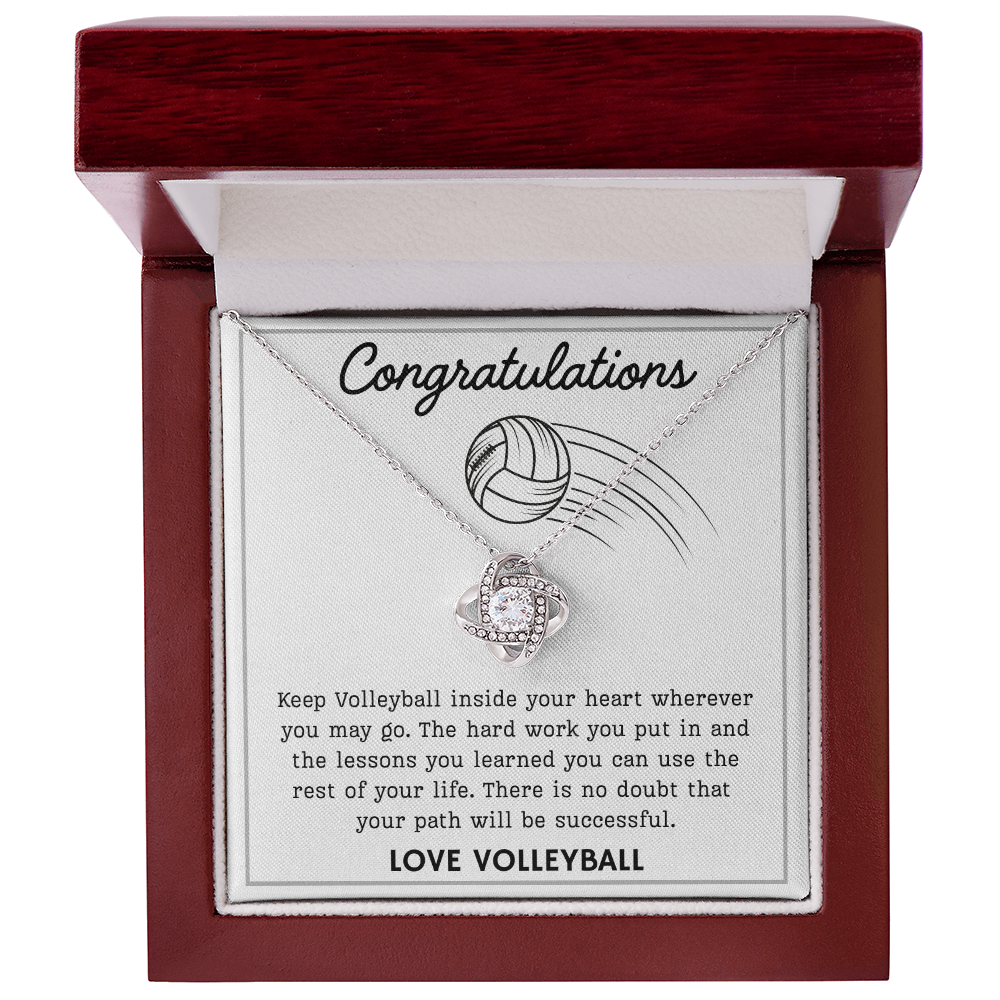 Thank You Volleyball Necklace Gift from Coach Girl Christmas Gifts