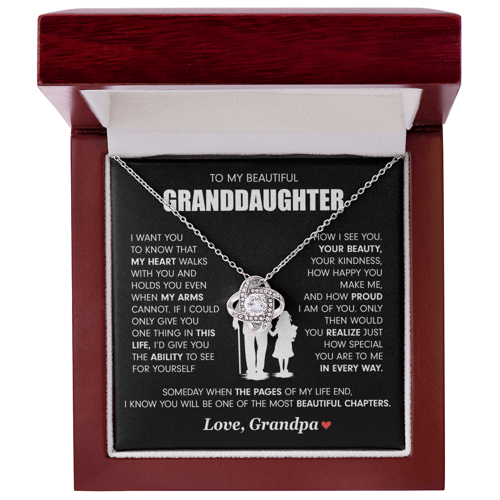 Granddaughter Necklace, Granddaughter Gifts from Grandma