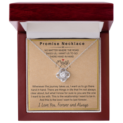 Promise Necklace For My Wife, Promise Necklaces Gift For Soulmate