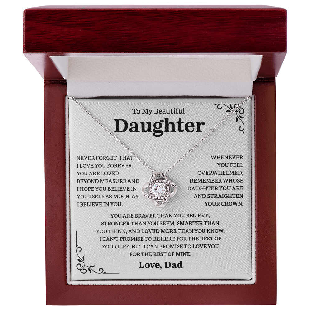 Gift For Daughter from Dad - Valentines Day Gift For Daughter