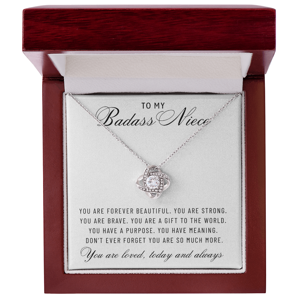 Aunt Niece Necklace, Birthday Gifts for Niece