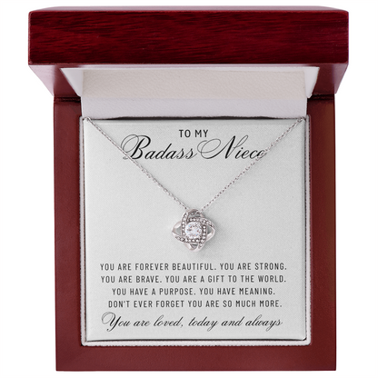 Aunt Niece Necklace, Birthday Gifts for Niece