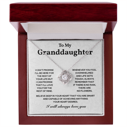 Granddaughter Necklace, Every sparkle whispers her name
