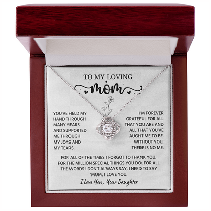 Necklace For Mom from Son, When Your Mom Wears It, She shines brighter