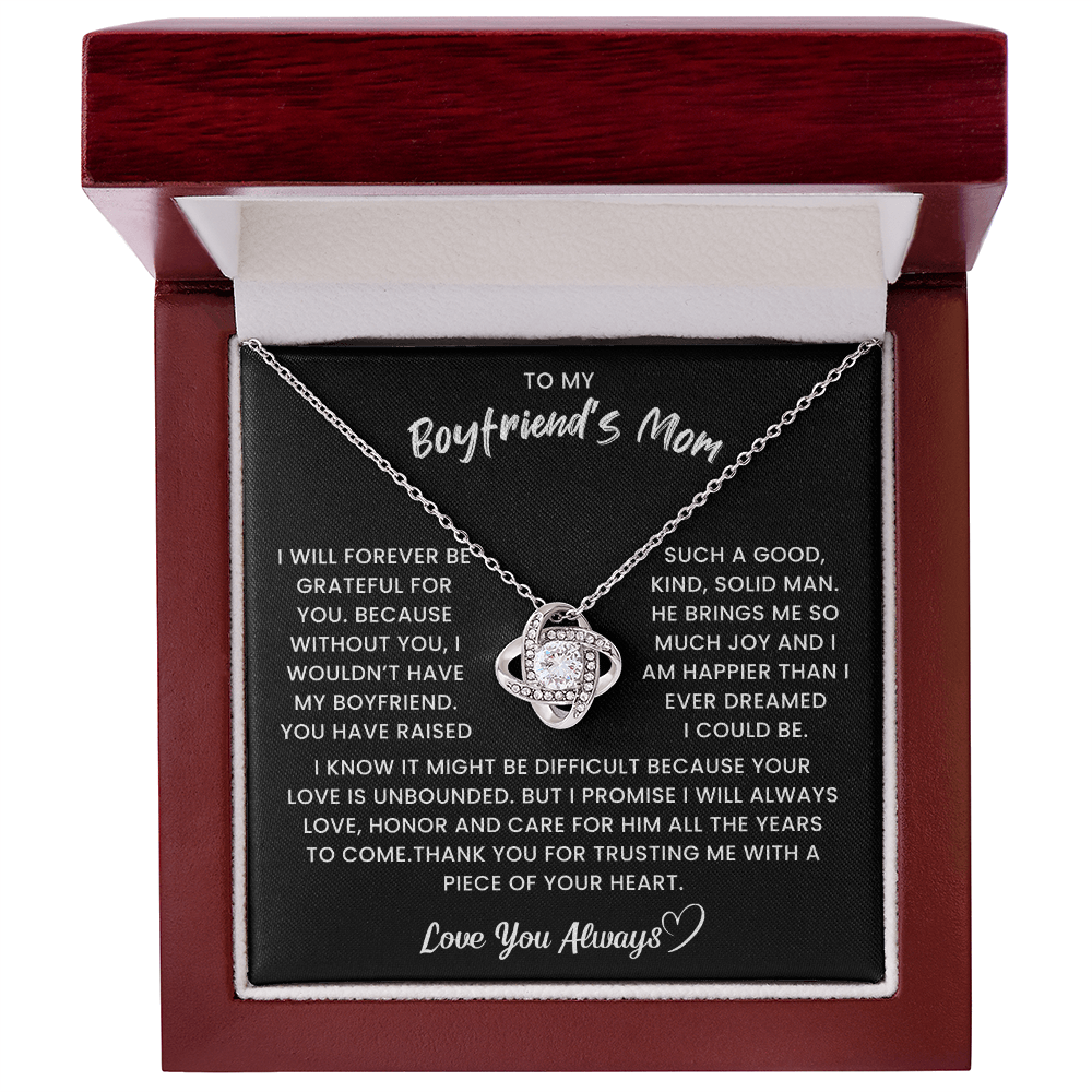 Gift to My Boyfriend's Mom Necklace – Perfect for Mother's Day
