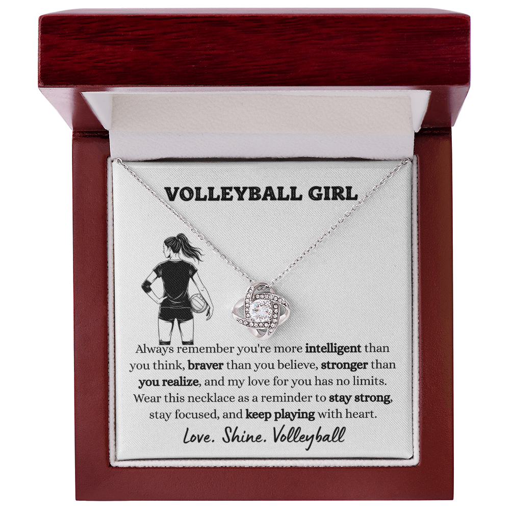 Volleyball Birthday Gift Necklace for Her Sports  Spirit Jewelry