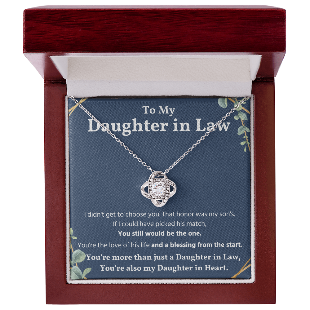 Daughter In Law Necklace, Valentines Day Gifts for Her