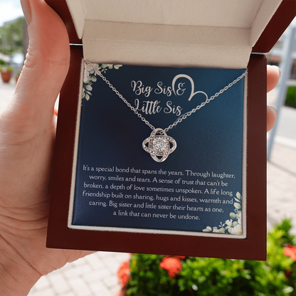 Sister Necklace Gifts From Brother, Birthday Gifts For Sister