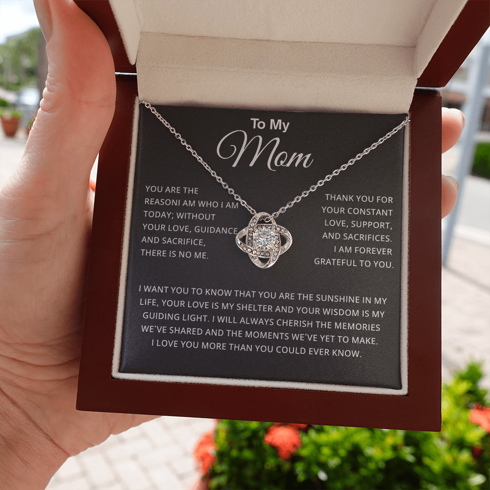 To My Mom Love & Gratitude Gift, Thank You for Making Me Who I Am