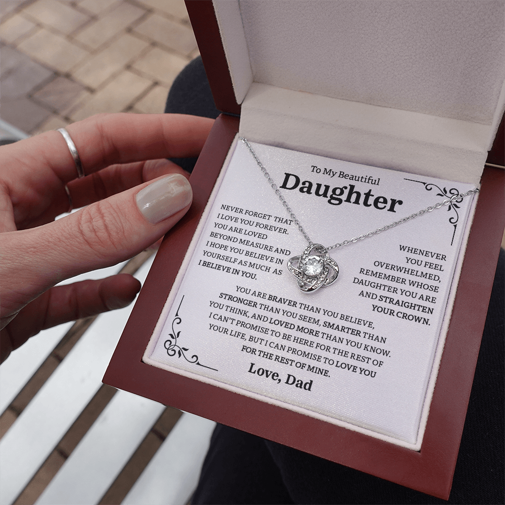 Gift For Daughter from Dad - Valentines Day Gift For Daughter