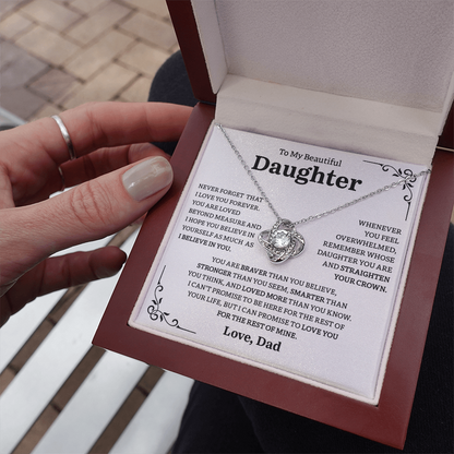 Gift For Daughter from Dad - Valentines Day Gift For Daughter
