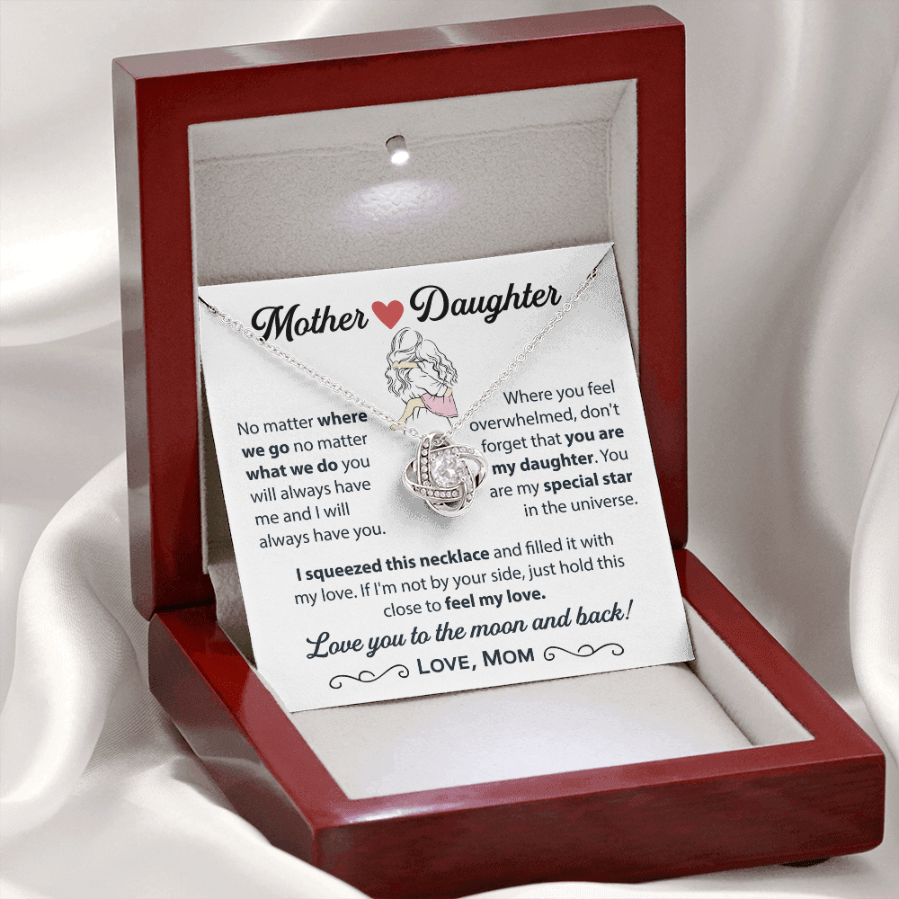 A Excellent Necklace with Heartfelt message and in a eye-catching gift box