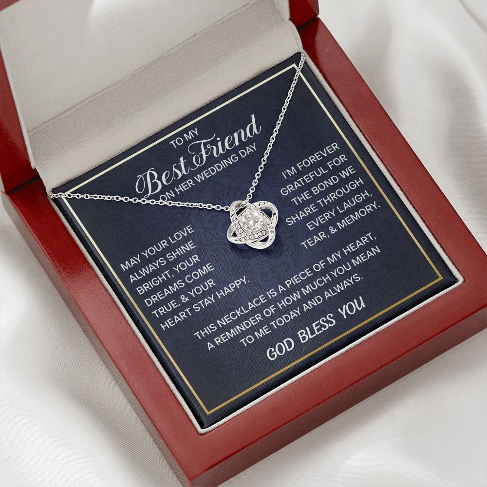 Pendant Necklaces For Best Friend - Wedding Gift For Her